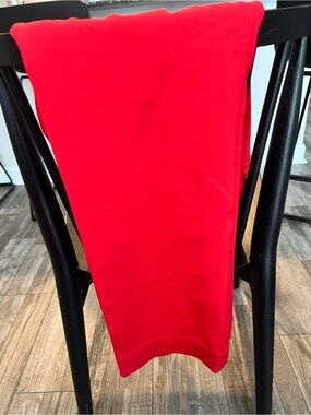 Ann Taylor Red Trousers- Mid Rise